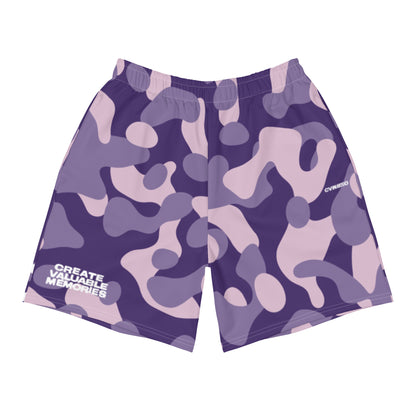 "Purple Camo Collection" unisex shorts